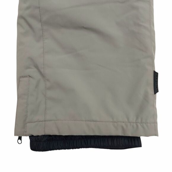 Body Glove Ski Snow Pants Mens Large Light Brown Insulated Ankle Zip Winter - Picture 8 of 13